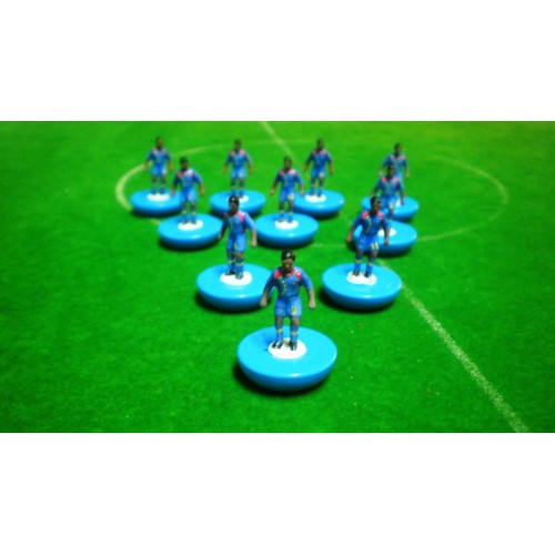 Subbuteo Andrew Table Soccer Cape Verde National Team on classic Hasbro bases